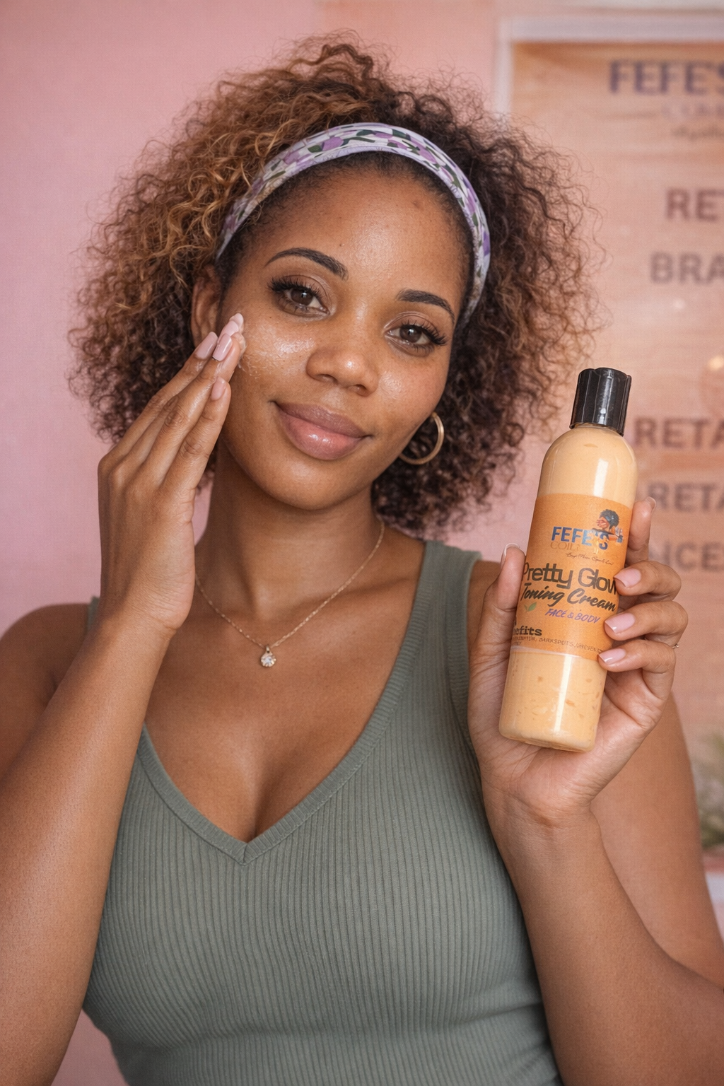 Pretty Glow Toning Cream is a powerful yet gentle skincare solution designed to enhance your natural beauty. Formulated with 90% natural ingredients, this cream nourishes, hydrates, and revitalizes your skin while promoting a smooth, radiant glow.
Infused