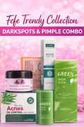 Dark Spots & Pimple Combo
A powerful skincare combo designed to target dark spots and acne at the same time. It helps clear pimples while gently lightening the skin, leaving your complexion smoother, brighter, and more even as it works.