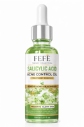 FEFE Trendy Collection Salicylic Acid Acne Control Oil (30ml)
Reveal clearer, smoother skin with our powerful Salicylic Acid Acne Control Oil, specially formulated to target acne, blackheads, and excess oil. This lightweight treatment