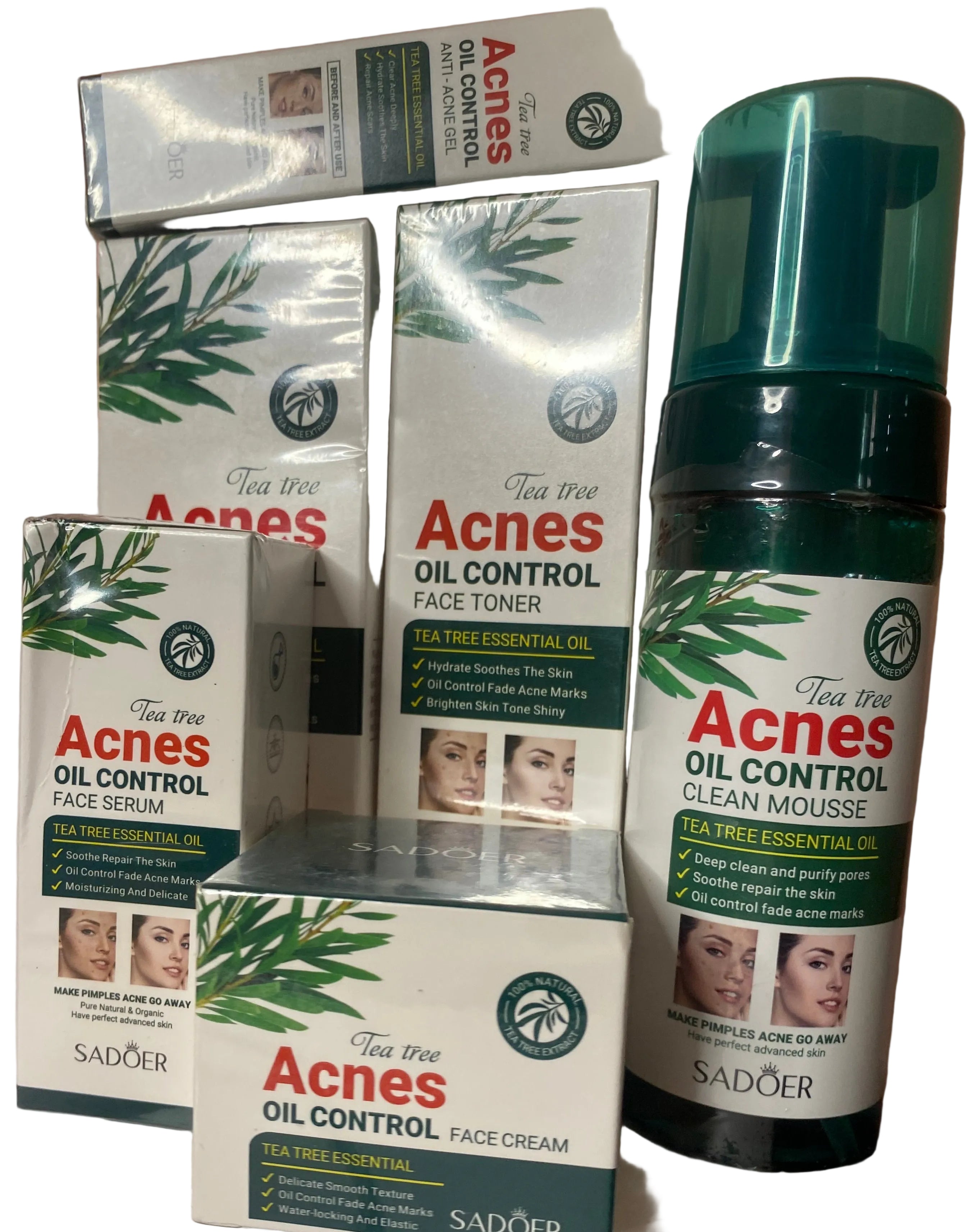 Here’s a clean, attractive 8pcs Tea Tree Combo Deal
🌿 8PCS Tea Tree Skincare Combo Deal
Get clear, smooth, and glowing skin with this powerful Tea Tree skincare set!
This complete 8-piece combo is specia