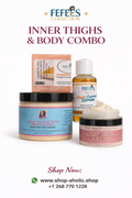 Inner Thigh Brightening Combo
Reveal smoother, brighter, and more even-toned skin with our powerful Inner Thigh Combo—specially designed to target dark spots, hyperpigmentation, and uneven skin tone in delicate areas.