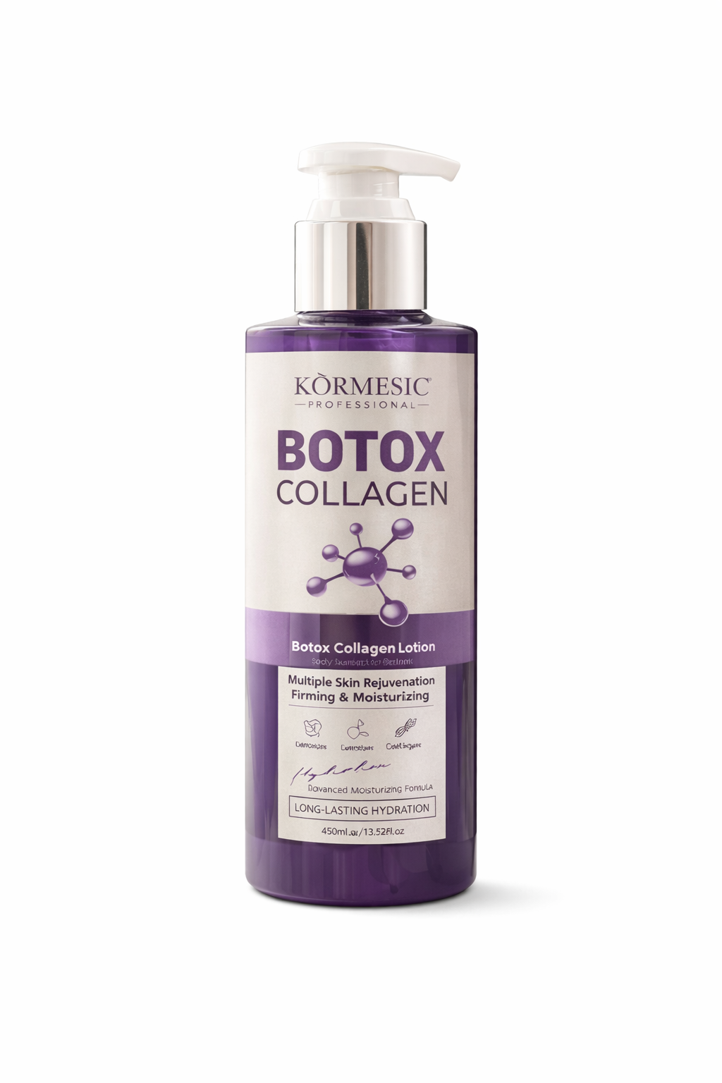 Botox Collagen Lotion 
Smooth, firm, and rejuvenate your skin with our Botox Collagen Lotion. This advanced formula combines collagen-boosting ingredients with skin-tightening actives to help reduce the appearance of fine