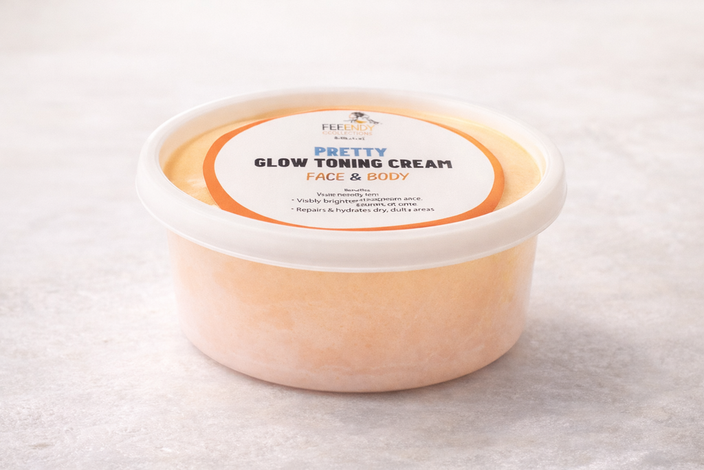 Pretty Glow Toning Cream is a powerful yet gentle skincare solution designed to enhance your natural beauty. Formulated with 90% natural ingredients, this cream nourishes, hydrates, and revitalizes your skin while promoting a smooth, radiant glow.
Infused